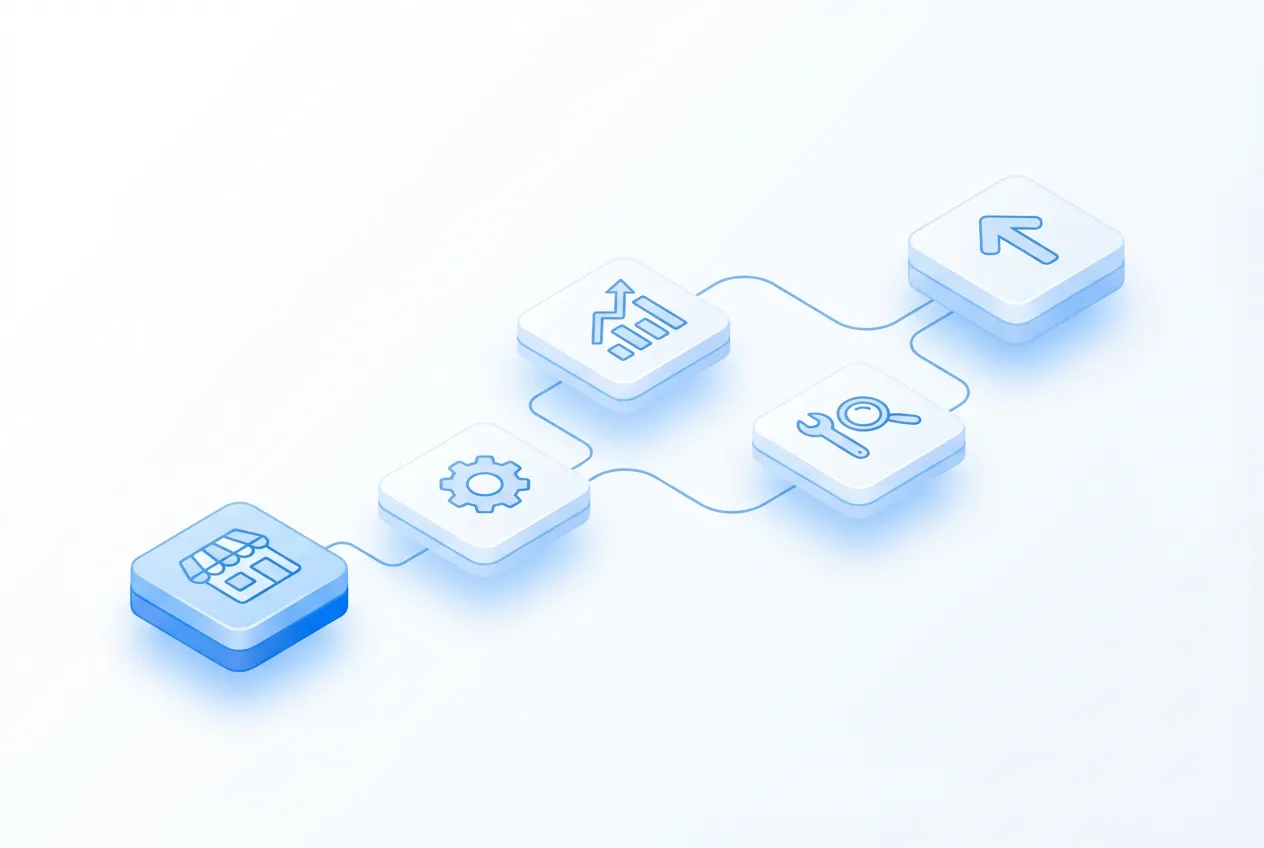 Ecommerce store setup and dashboards