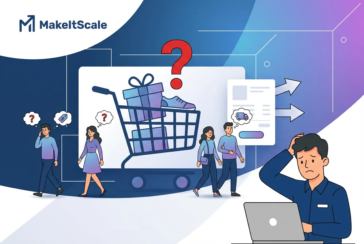 Ecommerce conversion issues