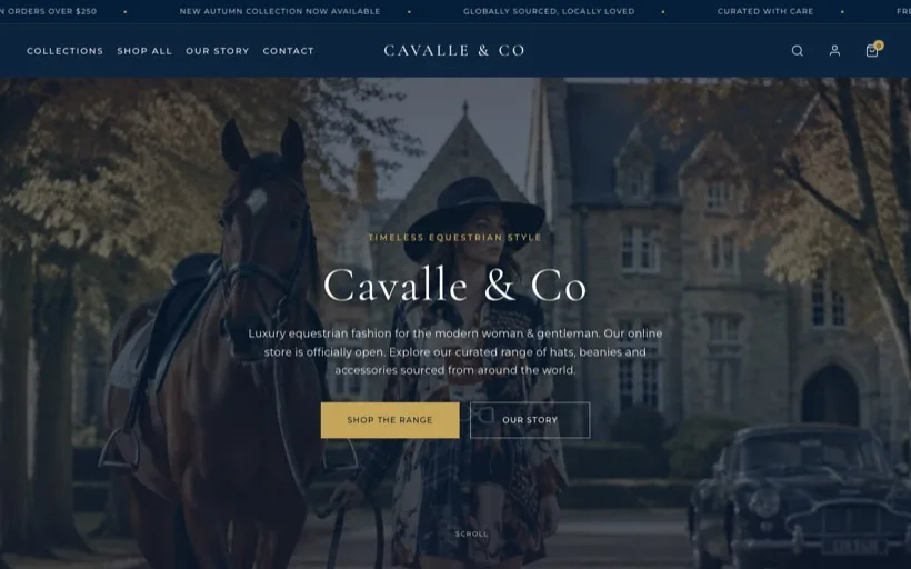 Cavalle & Co website built by MakeItScale