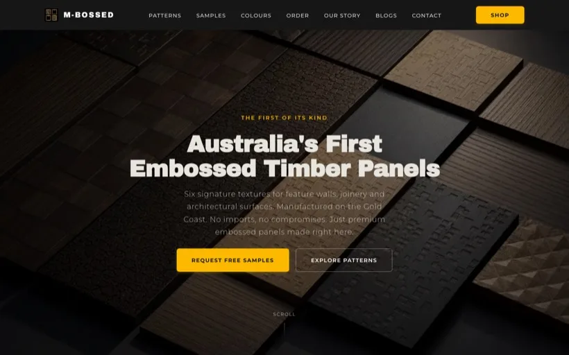 M-Bossed website built by MakeItScale
