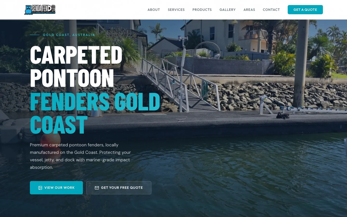 Send A Fender Oz website built by MakeItScale